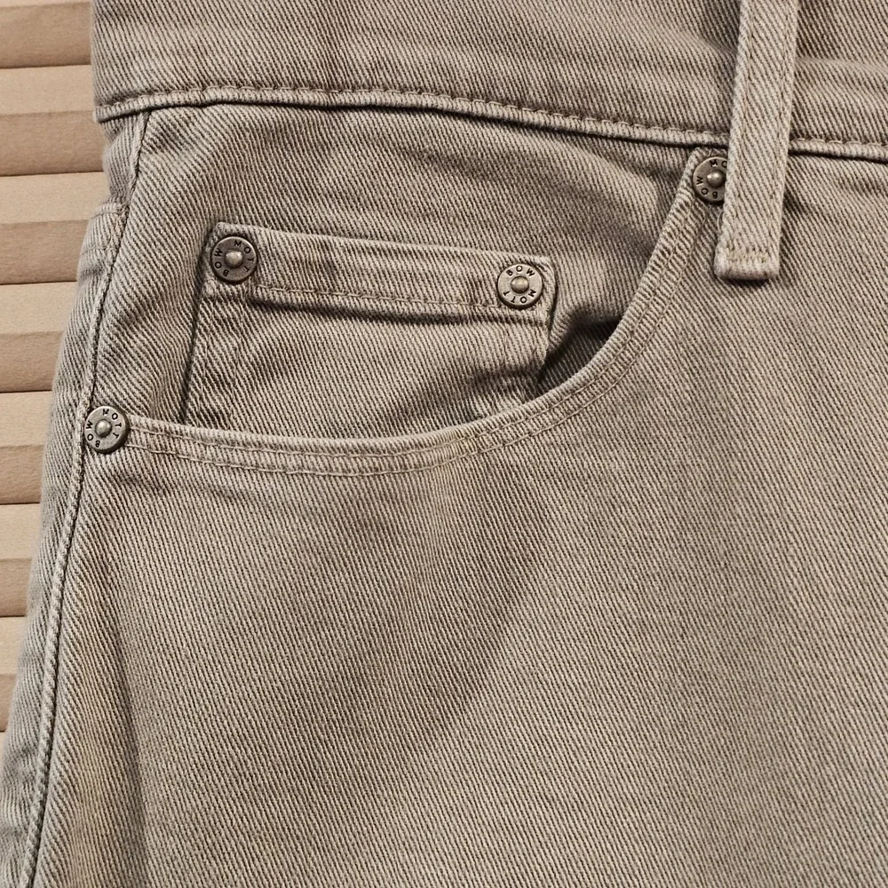Mott & Bow Mercer Slim Fit Jeans Mens 30x30 Light Tan Stretch Denim Jeans